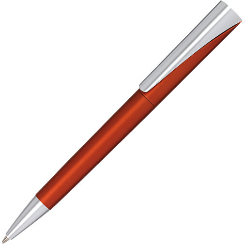 Kugelschreiber WEDGE , orange, Kunststoff, 14,20cm (Länge), Bild 2