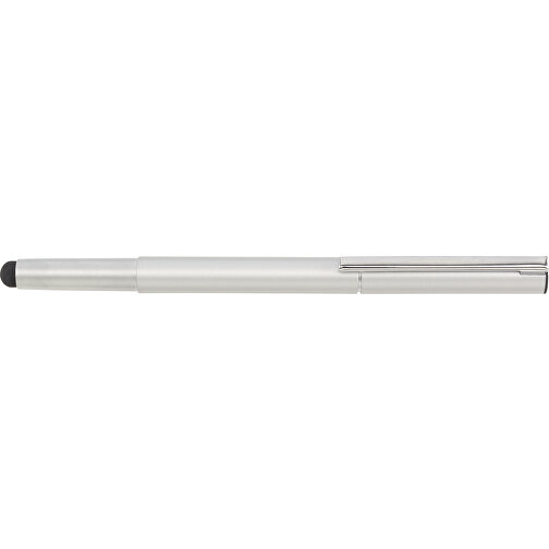 Kugelschreiber ELEGANT TOUCH , silber, Messing, 14,80cm (Länge), Bild 3