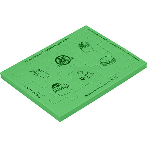 Happy Cube® 4 Cm³ , grün, EVA-Schaum, 12,00cm x 0,80cm x 9,00cm (Länge x Höhe x Breite), Bild 3