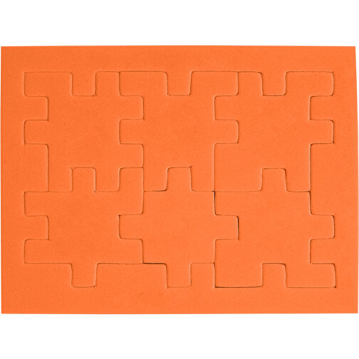 Happy Cube® 4 Cm³ , orange, EVA-Schaum, 12,00cm x 0,80cm x 9,00cm (Länge x Höhe x Breite), Bild 2