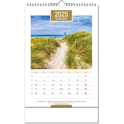Calendrier 'Allemagne' au format 24 x 38,5 cm, avec reliure Wire-O, Image 12