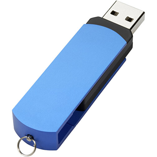 USB-Stick COVER 3.0 8GB , Promo Effects MB , blau MB , 8 GB , Kunststoff/Aluminium MB , 10 - 45 MB/s MB , 5,40cm x 0,85cm x 1,70cm (Länge x Höhe x Breite), Bild 3