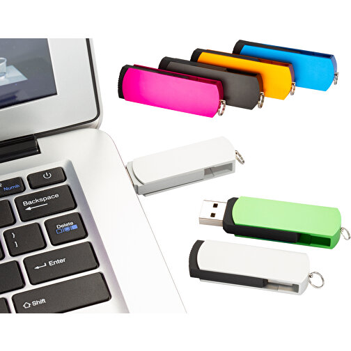 USB-Stick COVER 3.0 32GB , Promo Effects MB , gold MB , 32 GB , Kunststoff/Aluminium MB , 10 - 45 MB/s MB , 5,40cm x 0,85cm x 1,70cm (Länge x Höhe x Breite), Bild 6