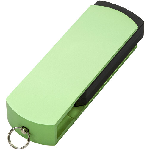 USB-Stick COVER 3.0 16GB , Promo Effects MB , grün MB , 16 GB , Kunststoff/Aluminium MB , 10 - 45 MB/s MB , 5,40cm x 0,85cm x 1,70cm (Länge x Höhe x Breite), Bild 2