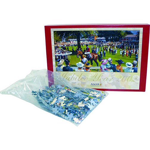 Jigsaw 47 x 33 cm in scatola con coperchio a slitta, Immagine 1