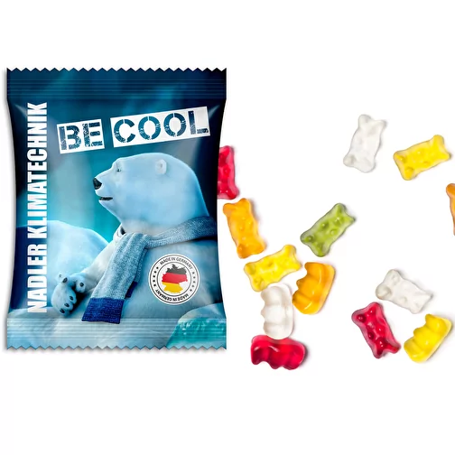 Oursons en gomme dans un sac promotionnel (10 g), Image 2