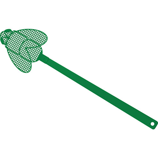 Fliegenklatsche 'Brummi' , grün, grün, PE+PS, 41,20cm x 0,50cm x 10,20cm (Länge x Höhe x Breite), Bild 1