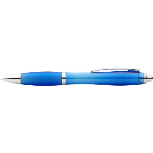 Nash Kugelschreiber Mit Farbigem Schaft Und Griff , aquablau, ABS Kunststoff, 14,00cm (Länge), Bild 4