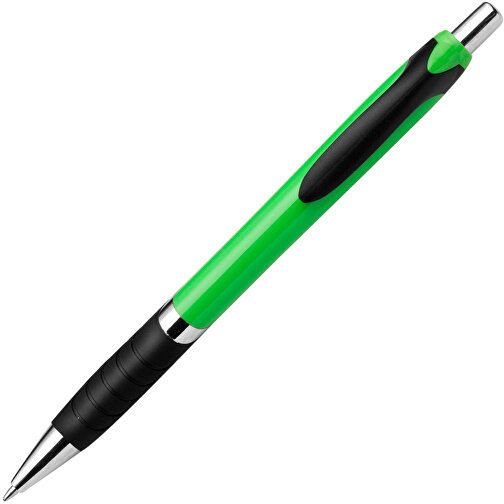 Kugelschreiber Aus Kunststoff Thiago , grün, ABS, Plastik, AS, , Bild 2