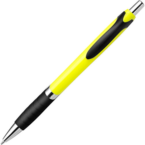 Kugelschreiber Aus Kunststoff Thiago , gelb, ABS, Plastik, AS, , Bild 2