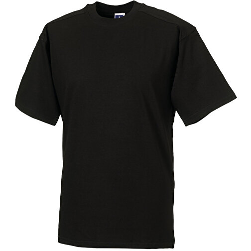 Workwear T-Shirt , Russell, schwarz, 100% Baumwolle, M, , Bild 1