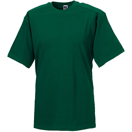 Workwear T-Shirt , Russell, flaschengrün, 100% Baumwolle, S, , Bild 1