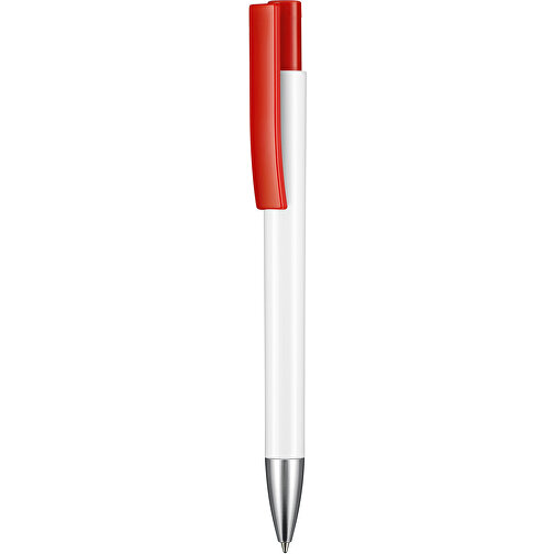 Kugelschreiber STRATOS , Ritter-Pen, signalrot, ABS-Kunststoff, 14,50cm (Länge), Bild 1