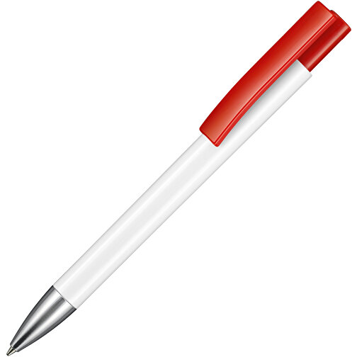 Kugelschreiber STRATOS , Ritter-Pen, signalrot, ABS-Kunststoff, 14,50cm (Länge), Bild 2