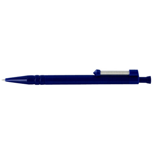 Kugelschreiber SPRING , Ritter-Pen, nachtblau, ABS-Kunststoff, 14,10cm (Länge), Bild 3