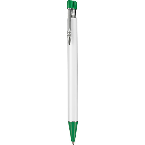 Kugelschreiber EMPIRE , Ritter-Pen, minz-grün/weiß, ABS-Kunststoff, 14,50cm (Länge), Bild 1