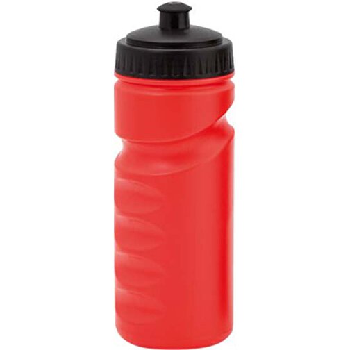 Trinkflasche ISKAN , rot, PVC, 19,50cm (Breite), Bild 1