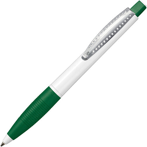 Kugelschreiber CLUB , Ritter-Pen, minz-grün/weiß, ABS-Kunststoff, 14,20cm (Länge), Bild 2