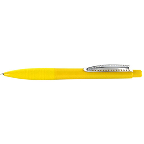 Kugelschreiber CLUB , Ritter-Pen, zitronen-gelb, ABS-Kunststoff, 14,20cm (Länge), Bild 3