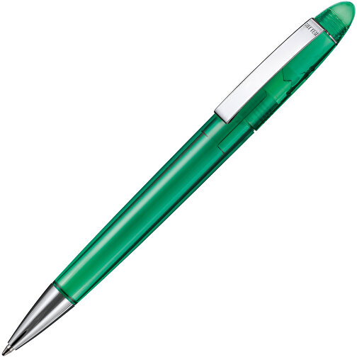 Kugelschreiber HAVANA TRANSPARENT , Ritter-Pen, limonen-grün, ABS, Metall, 14,30cm (Länge), Bild 2