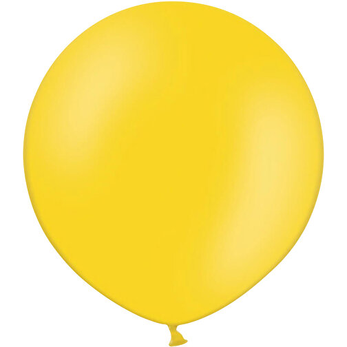 Riesenluftballon Ohne Druck , dunkelgelb, Naturkautschuk, , Bild 1