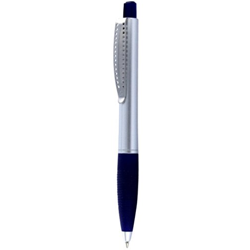 Kugelschreiber CLUB SILVER , Ritter-Pen, ocean-blau-frost/silber, ABS-Kunststoff, 14,20cm (Länge), Bild 1