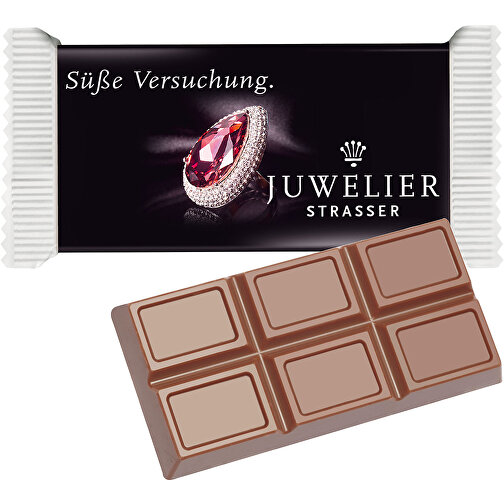MAXI-Schokoladen-Täfelchen , Gubor, 11,30cm x 1,00cm x 5,00cm (Länge x Höhe x Breite), Bild 3