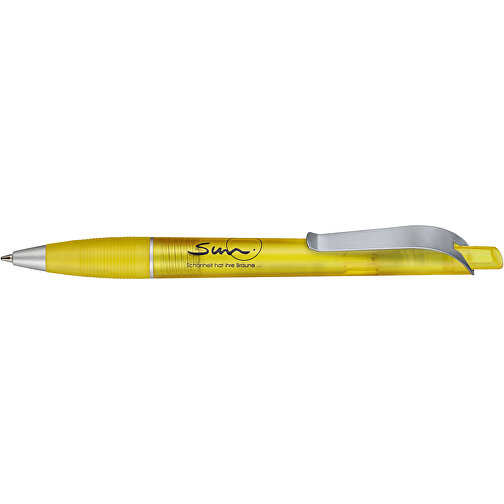 Kugelschreiber Bond Frozen , Ritter-Pen, ananas-gelb, ABS-Kunststoff, 14,30cm (Länge), Bild 3