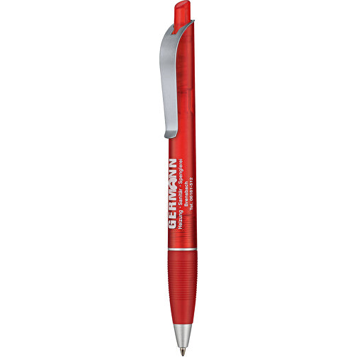 Kugelschreiber Bond Frozen , Ritter-Pen, feuer-rot, ABS-Kunststoff, 14,30cm (Länge), Bild 1