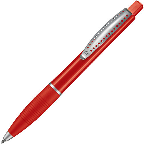 Kugelschreiber Club SI , Ritter-Pen, signal-rot, ABS-Kunststoff, 14,20cm (Länge), Bild 2