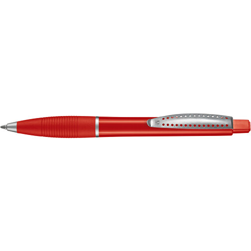 Kugelschreiber Club SI , Ritter-Pen, signal-rot, ABS-Kunststoff, 14,20cm (Länge), Bild 3