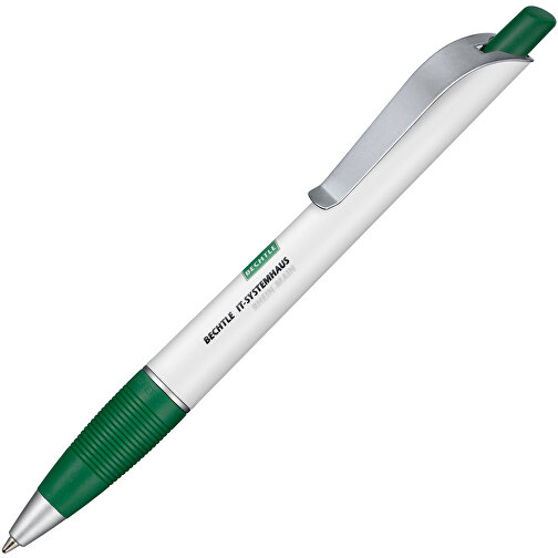 Kugelschreiber Bond , Ritter-Pen, minz-grün/weiß, ABS-Kunststoff, 14,30cm (Länge), Bild 2