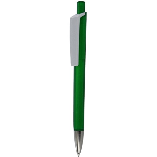 Kugelschreiber Tri-Star Transparent S , Ritter-Pen, limonen-grün, ABS-Kunststoff, 14,00cm (Länge), Bild 1