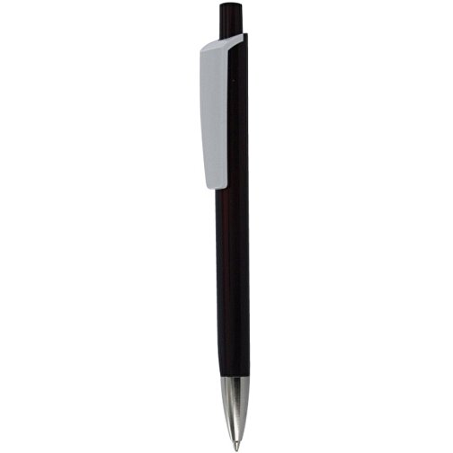 Kugelschreiber Tri-Star Transparent S , Ritter-Pen, rauch-grau, ABS-Kunststoff, 14,00cm (Länge), Bild 1