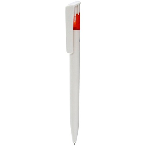 Kugelschreiber BIO-STAR , Ritter-Pen, flamingo, Cellulose-Kunststoff, ABS, 14,70cm (Länge), Bild 1
