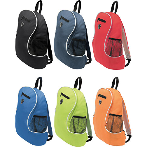 Rucksack TEC , rot, 600D Polyester, 28,50cm x 40,00cm x 17,00cm (Länge x Höhe x Breite), Bild 7