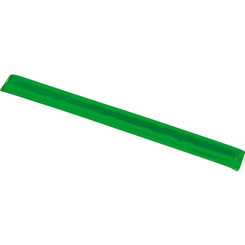 Flexibles Reflexband SEE YOU , grün, PVC / Stahl, 32,00cm x 3,20cm (Länge x Breite), Bild 1