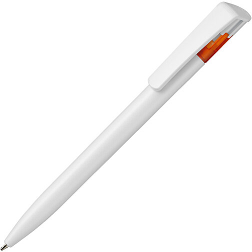 Kugelschreiber All-Star SF , Ritter-Pen, flamingo/weiss, ABS-Kunststoff, 14,70cm (Länge), Bild 2