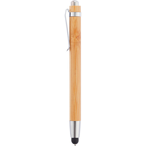 Touchpenn/kulepenn i bambus, Bilde 5