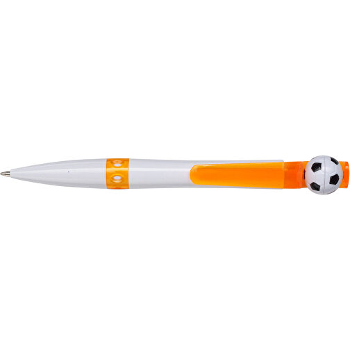 Kugelschreiber Aus Kunststoff Prem , orange, Plastik, , Bild 3