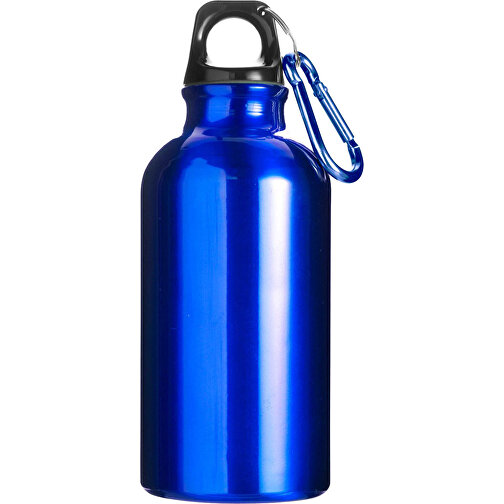 Trinkflasche Aus Aluminium Santiago , kobaltblau, Aluminium, Plastik, Metall, PP, , Bild 1