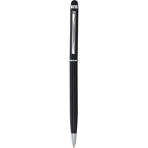 Kugelschreiber SMART TOUCH COLOUR , schwarz, Aluminium, 13,60cm (Länge), Bild 1