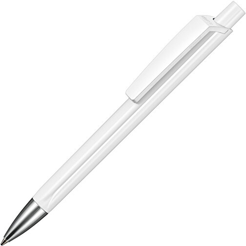 Kugelschreiber TRI-STAR , Ritter-Pen, weiß, ABS-Kunststoff, 14,00cm (Länge), Bild 2