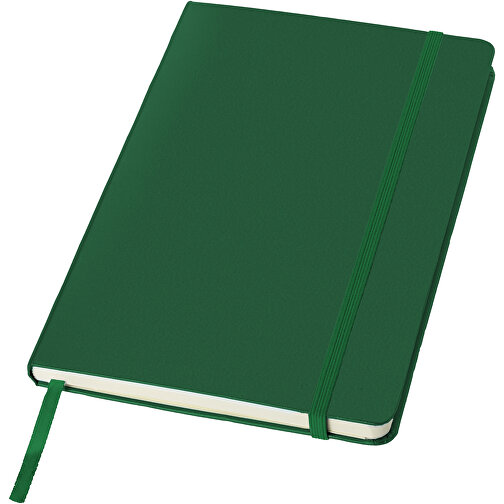 Classic A5 Hard Cover Notizbuch , jagdgrün, Karton, Lederimitat Papier, 21,30cm x 1,50cm x 14,50cm (Länge x Höhe x Breite), Bild 1