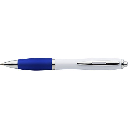 Kugelschreiber Aus Kunststoff Swansea , blau, ABS, Plastik, Metall, 14,20cm (Höhe), Bild 3