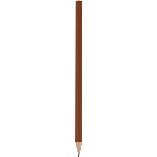 Bleistift, Lackiert, Rund , braun, Holz, 17,50cm x 0,70cm x 0,70cm (Länge x Höhe x Breite), Bild 1