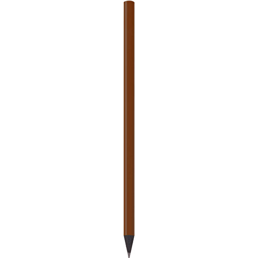 Schwarz Gefärbter Bleistift, Lackiert, Rund , braun, Holz, 17,50cm x 0,70cm x 0,70cm (Länge x Höhe x Breite), Bild 1