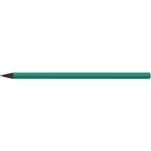 Schwarz Gefärbter Bleistift, Lackiert, Rund , grün, Holz, 17,50cm x 0,70cm x 0,70cm (Länge x Höhe x Breite), Bild 3