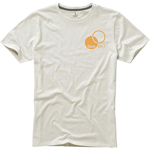 Nanaimo T-Shirt Für Herren , hellgrau, Single jersey Strick 100% BCI Baumwolle, 160 g/m2, XXXL, , Bild 2