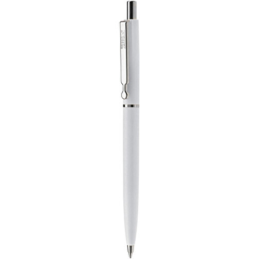 Kugelschreiber 925 DP , weiss, ABS, 13,40cm (Länge), Bild 1